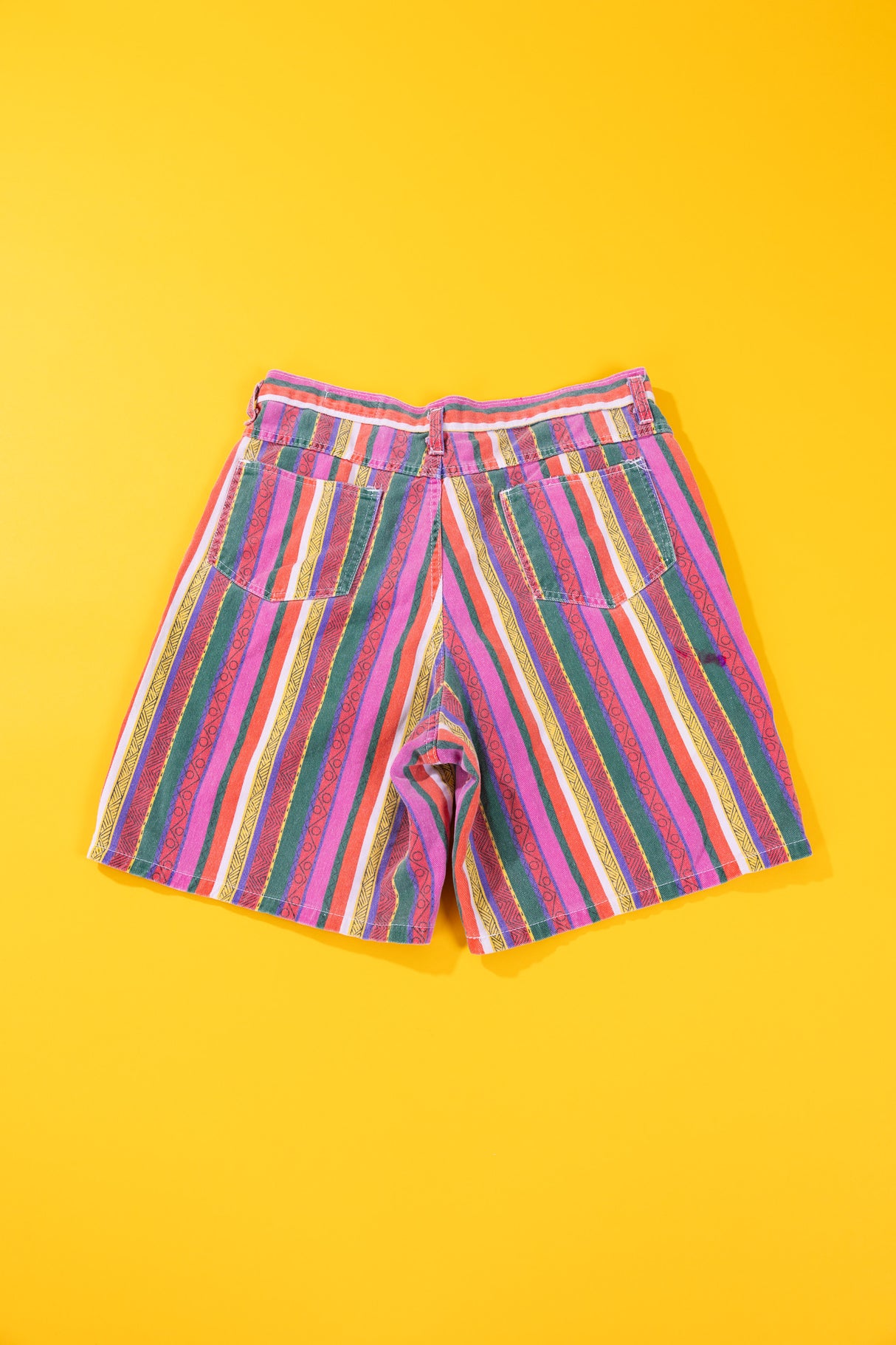 Vintage 90s I.O.U. Blues Striped Shorts