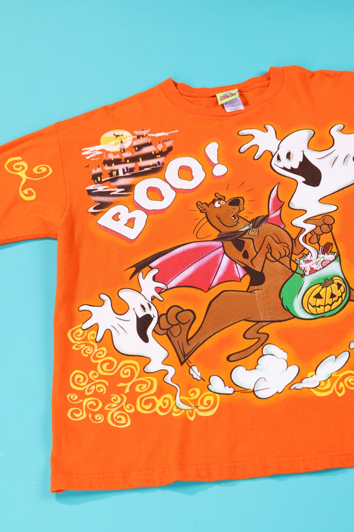 Vintage 2000 Cartoon Network Scooby Doo Halloween T-shirt