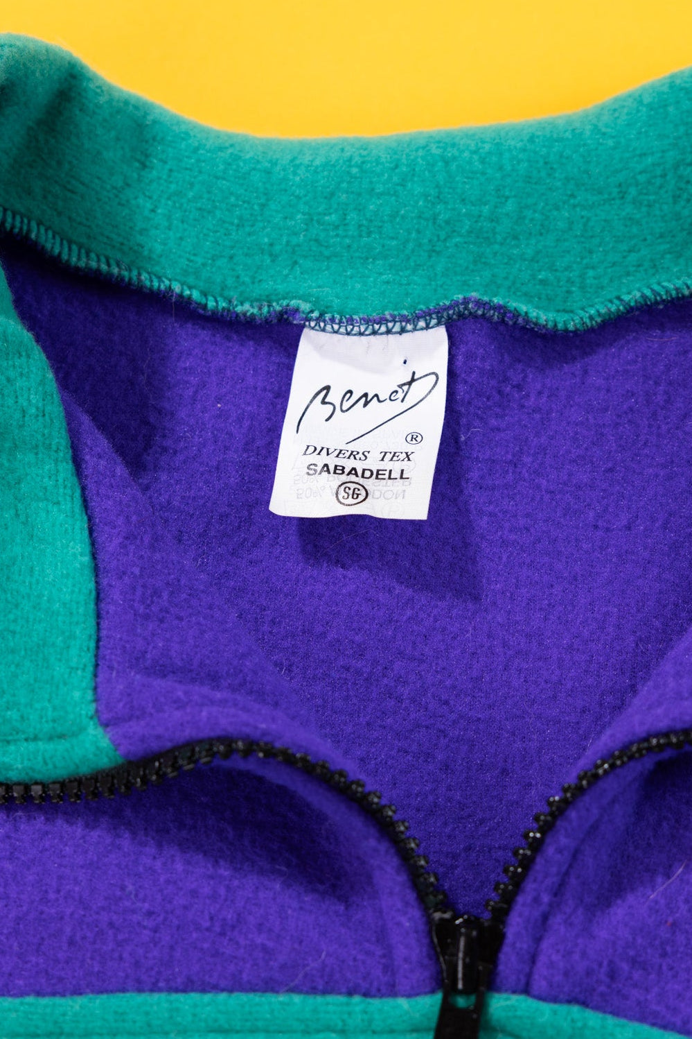Vintage 80s Ordesa Quarter Zip Pullover