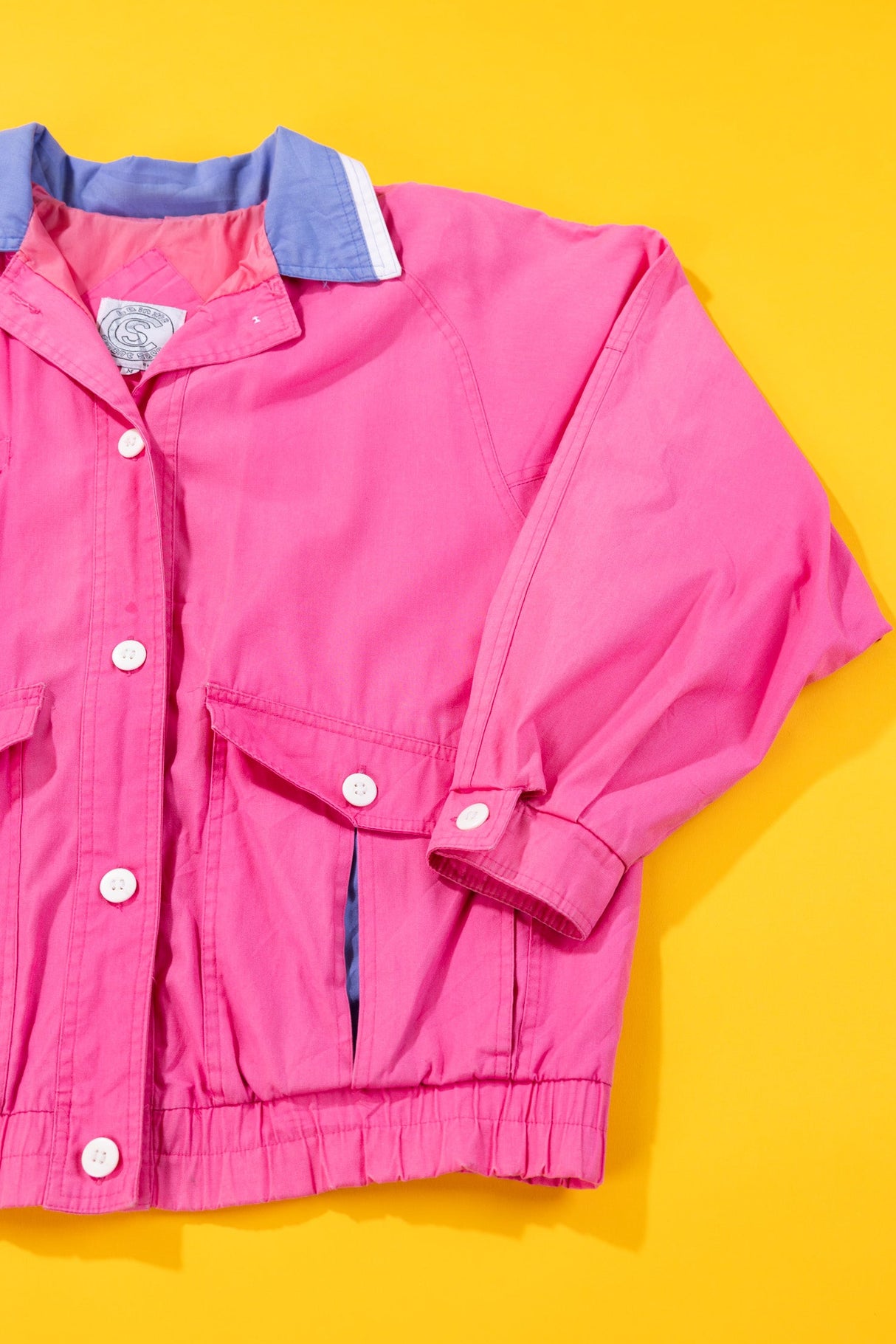 Vintage 80s Be In The Current Seen Jacket