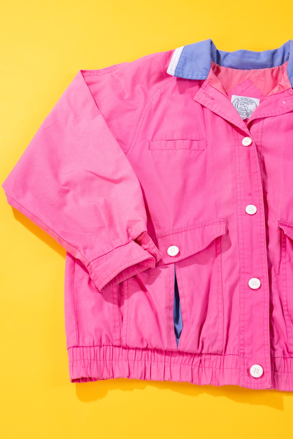 Vintage 80s Be In The Current Seen Jacket