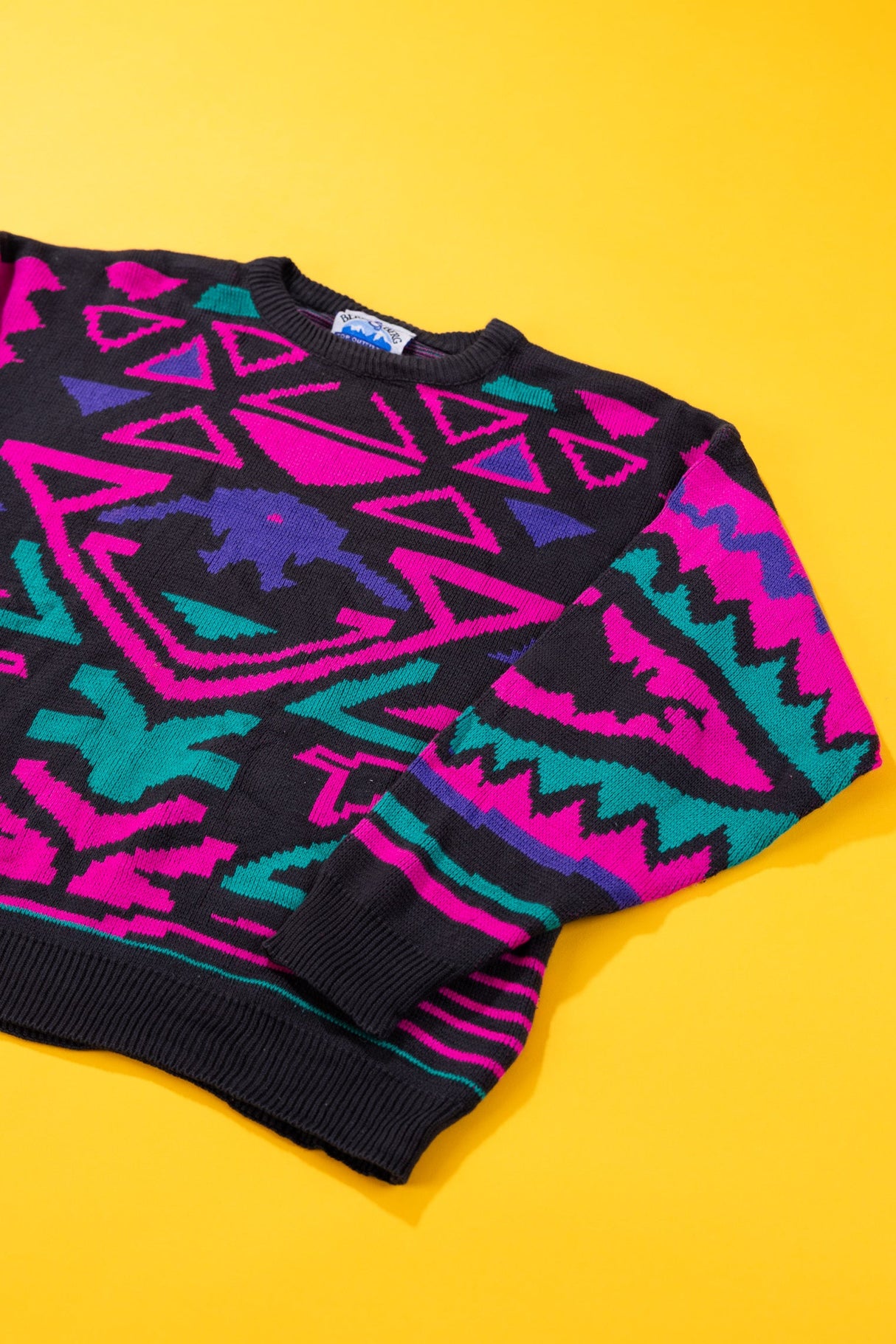 Vintage 80s Berg & Berg Knitted Sweater