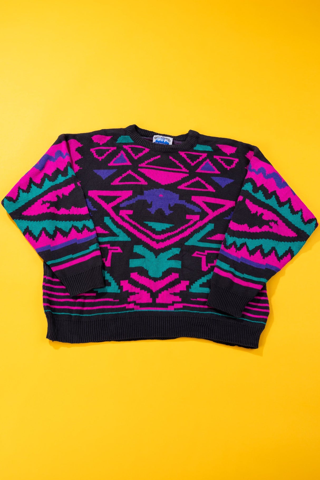 Vintage 80s Berg & Berg Knitted Sweater