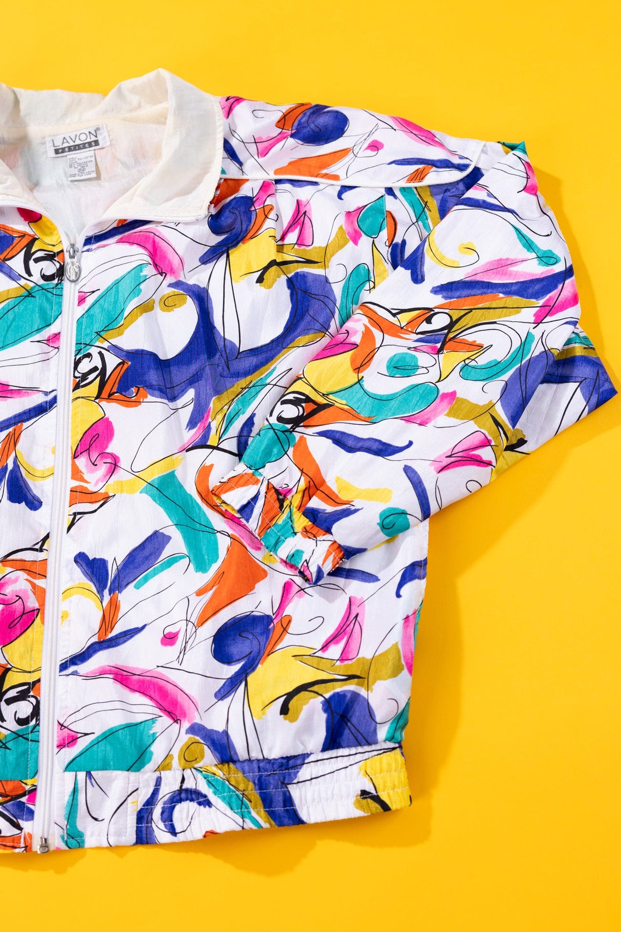 Vintage 90s Lavon Petites Windbreaker