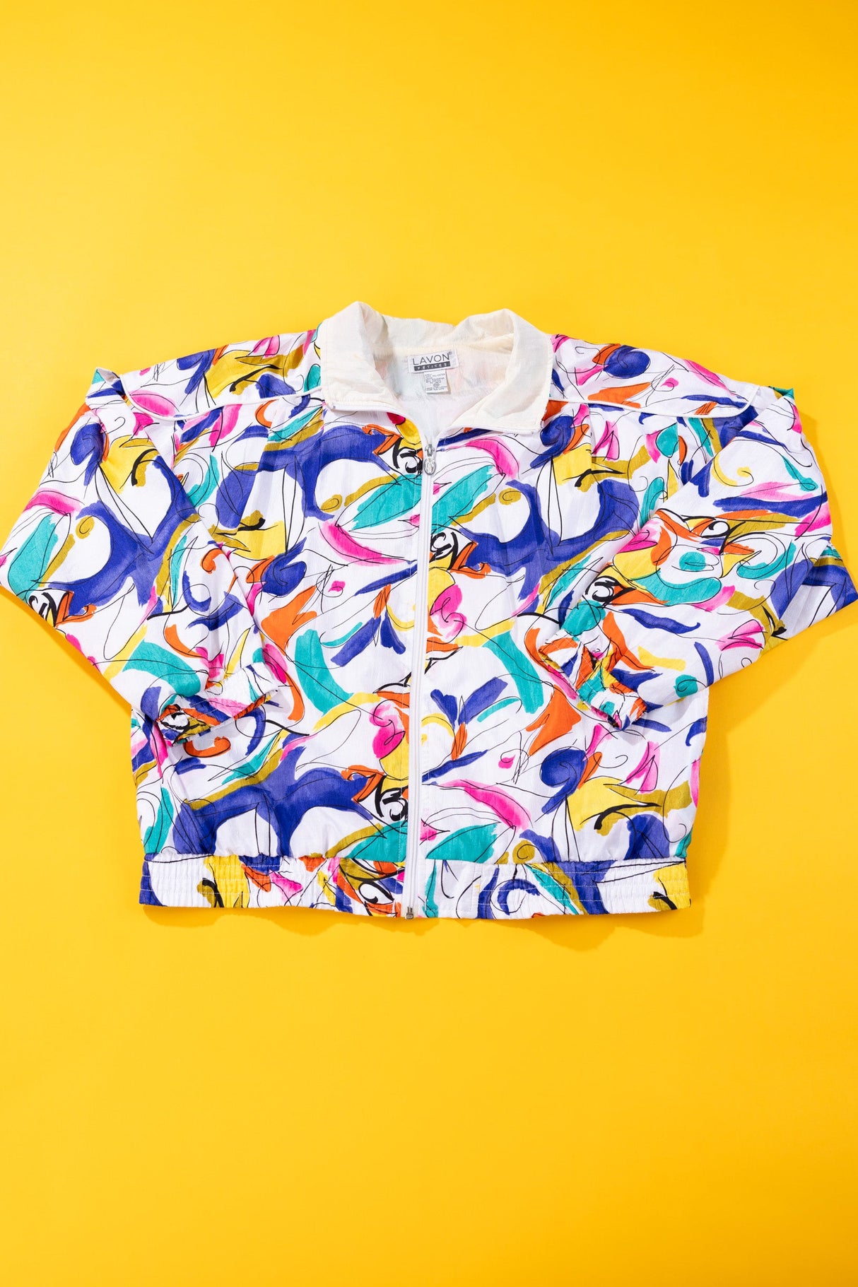 Vintage 90s Lavon Petites Windbreaker