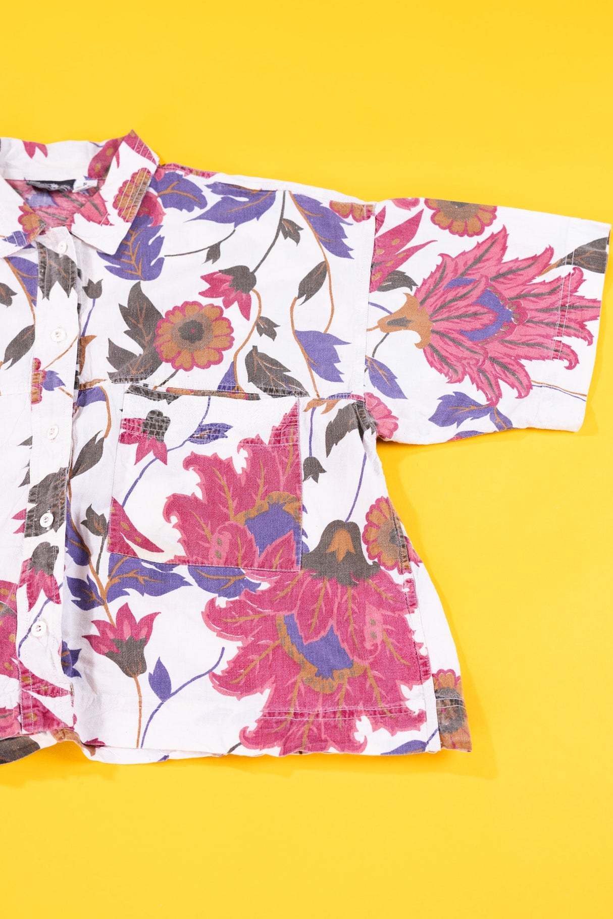 Vintage 90s Hunters Run Crop Button Up