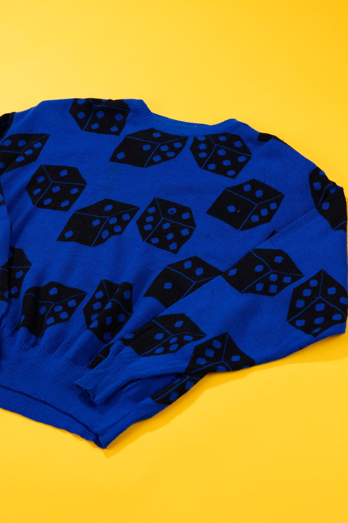 Vintage 90s A'milano Dice Sweater