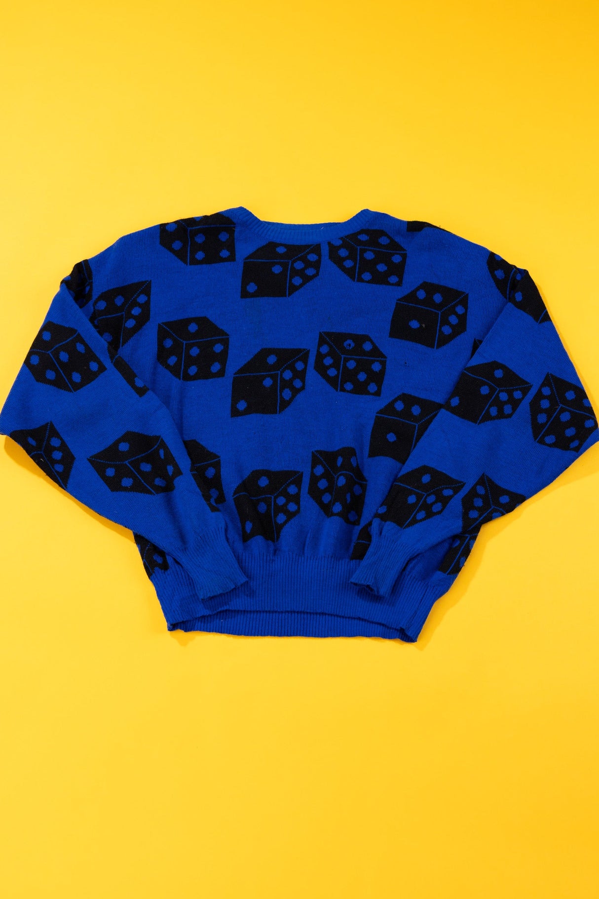 Vintage 90s A'milano Dice Sweater