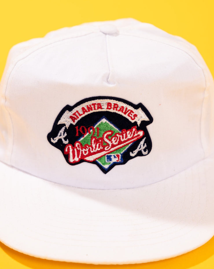 Vintage 1991 Atlanta Braves World Series MLB Strapback Hat