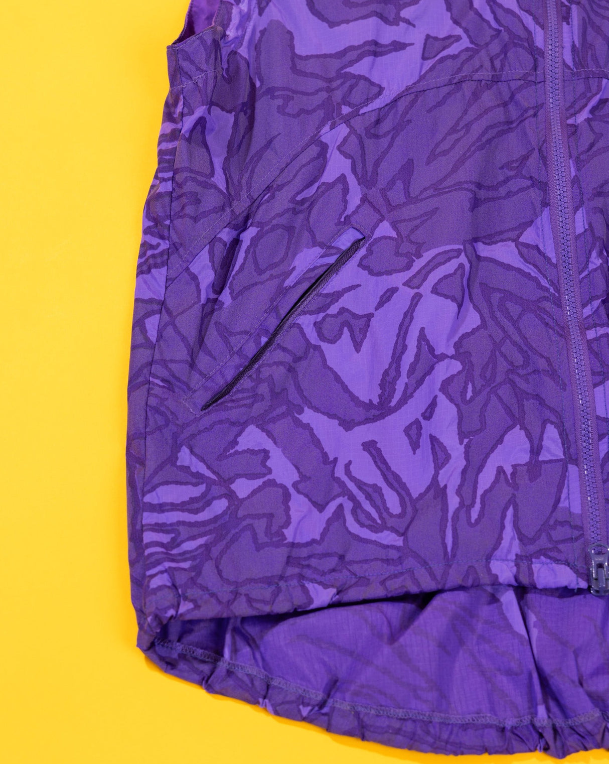 Vintage 80s Retro Candy World Custom Embroidered Windbreaker Vest