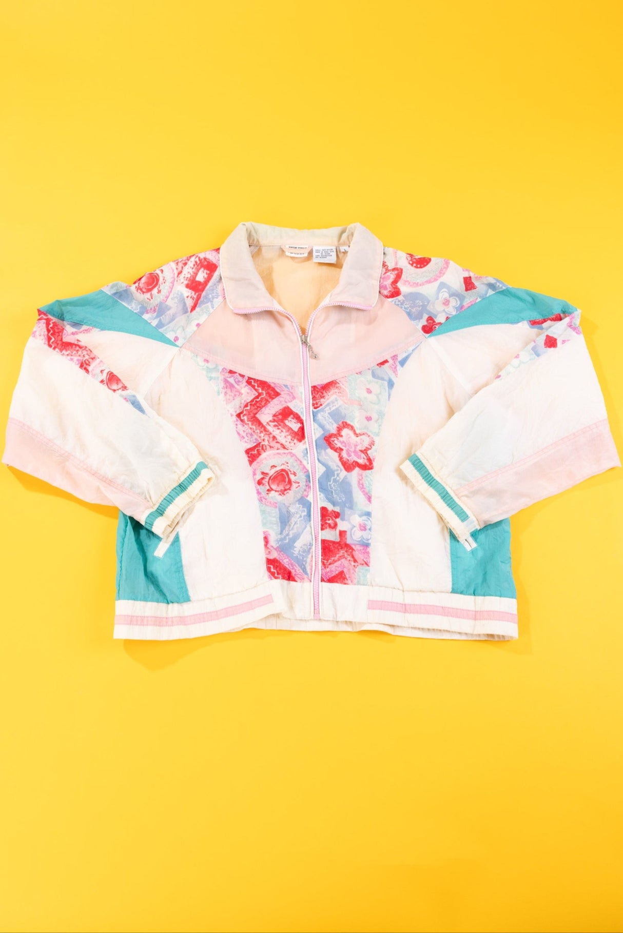 Vintage 80s Athletic Works Windbreaker