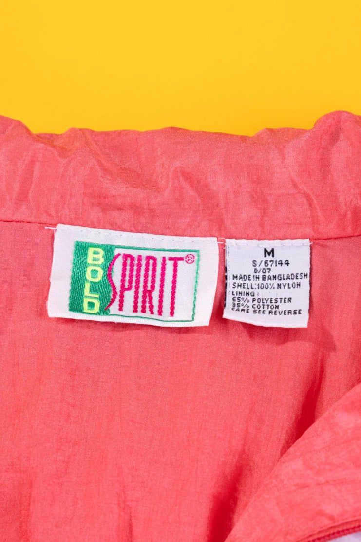Vintage 80s Bold Spirit Windbreaker