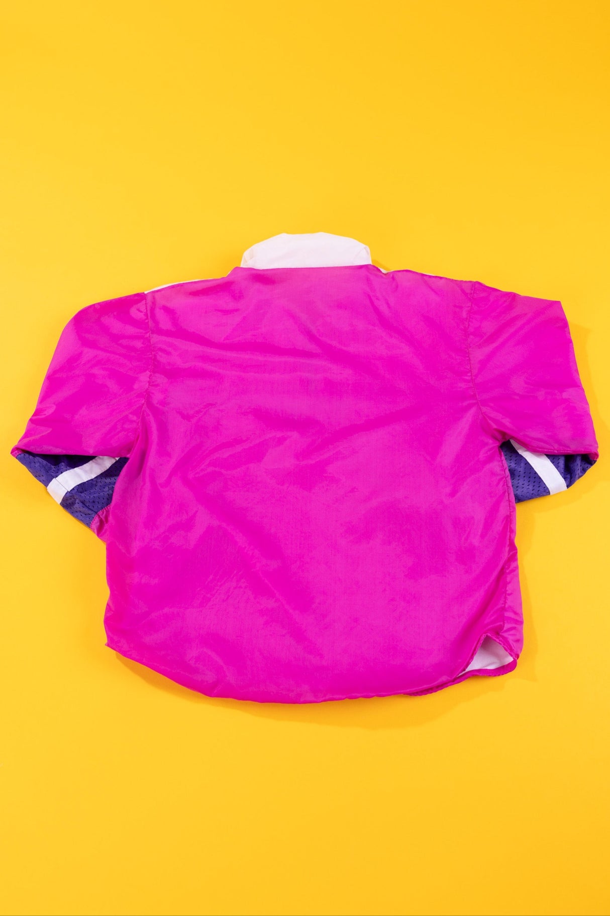 Vintage 90s Hanes Her Way Quarter Zip Windbreaker (Kids - M)