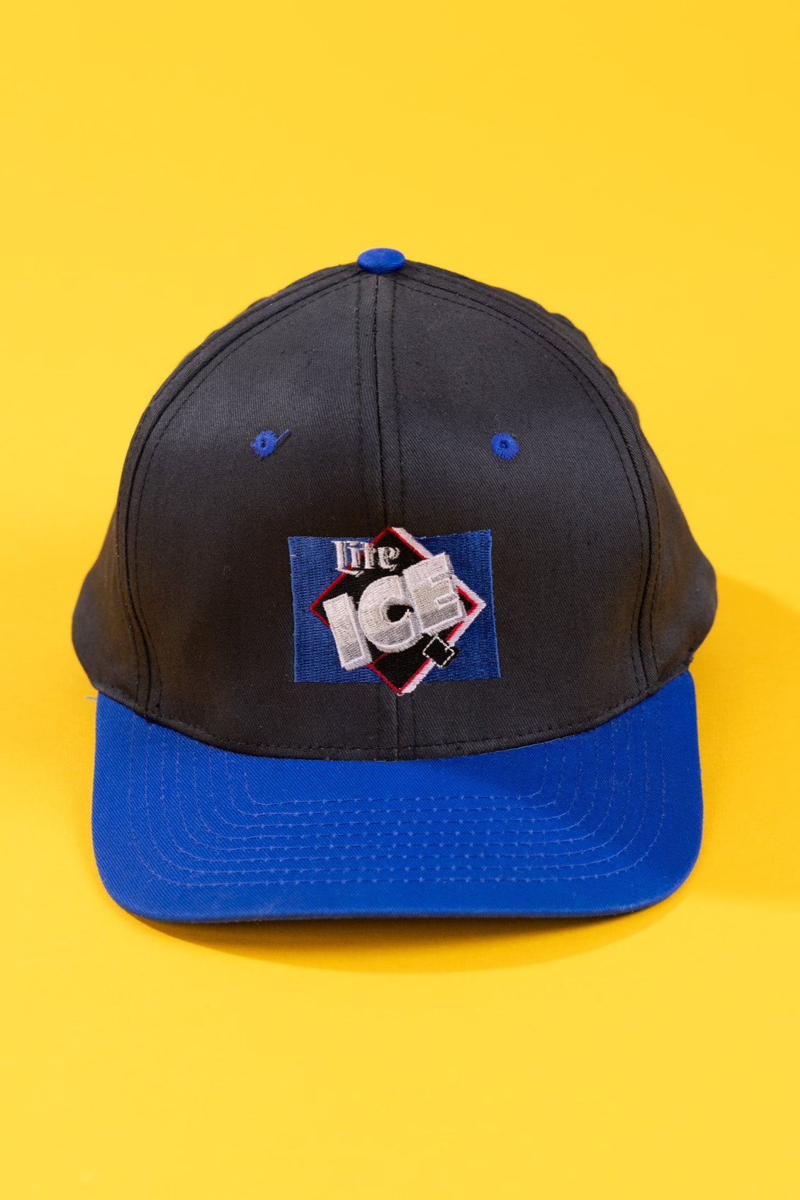 Vintage 90s Miller Lite Ice Snapback Hat