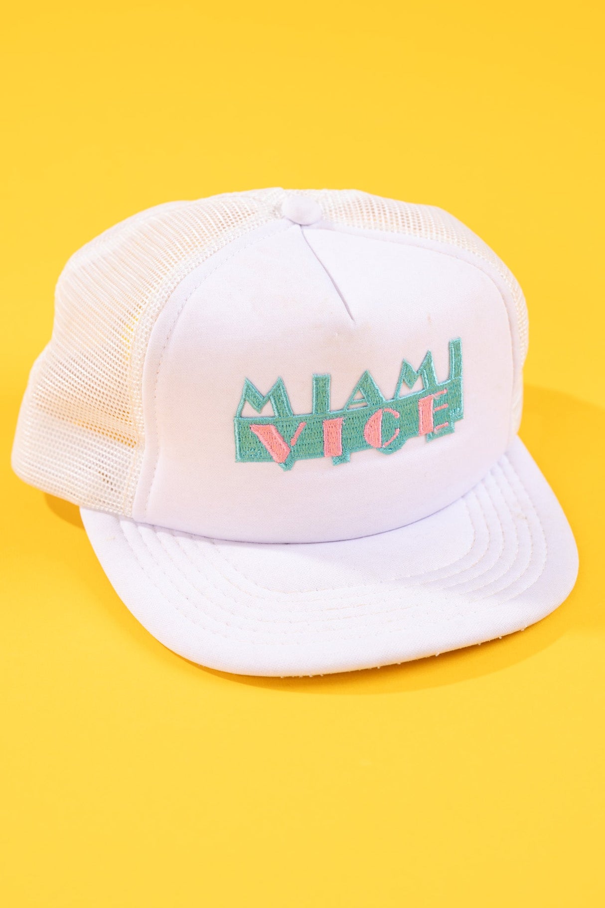 Vintage 80s Miami Vice Snapback Hat