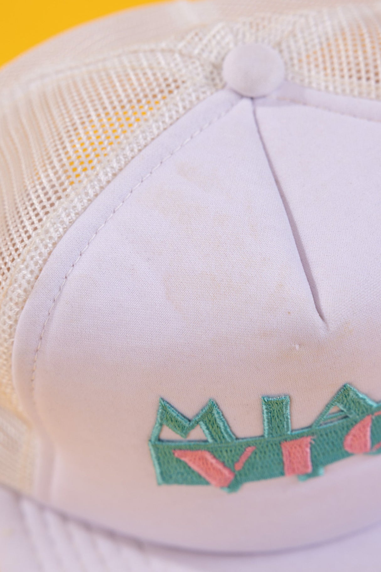 Vintage 80s Miami Vice Snapback Hat