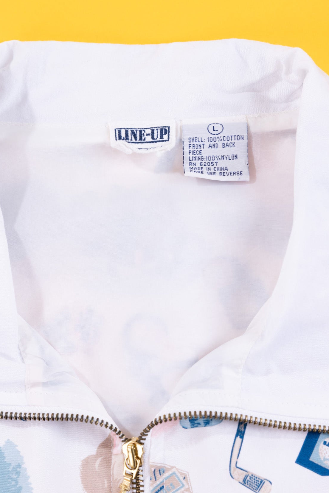 Vintage 80s Line-Up Golf Vest