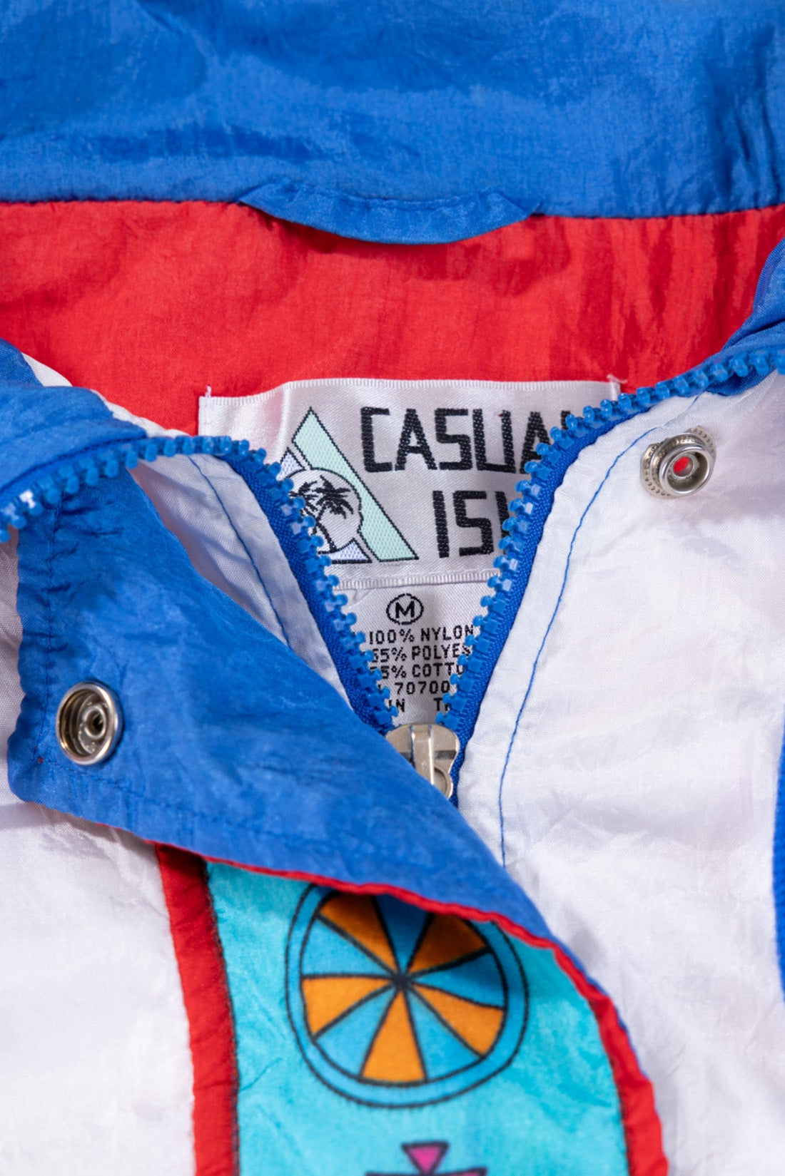 Vintage 80s Casual Isle Windbreaker