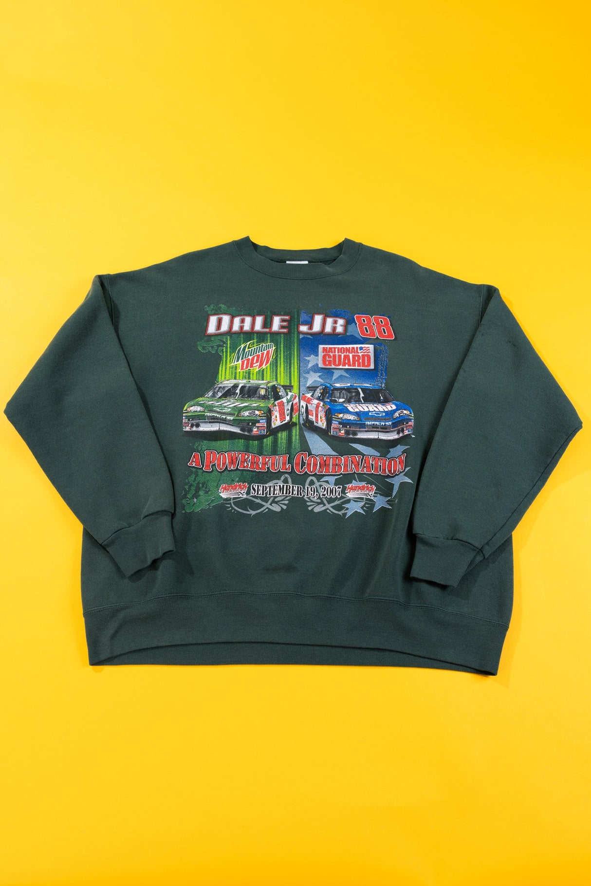 Y2K Dale Jr. 88 Nascar Crewneck Sweater