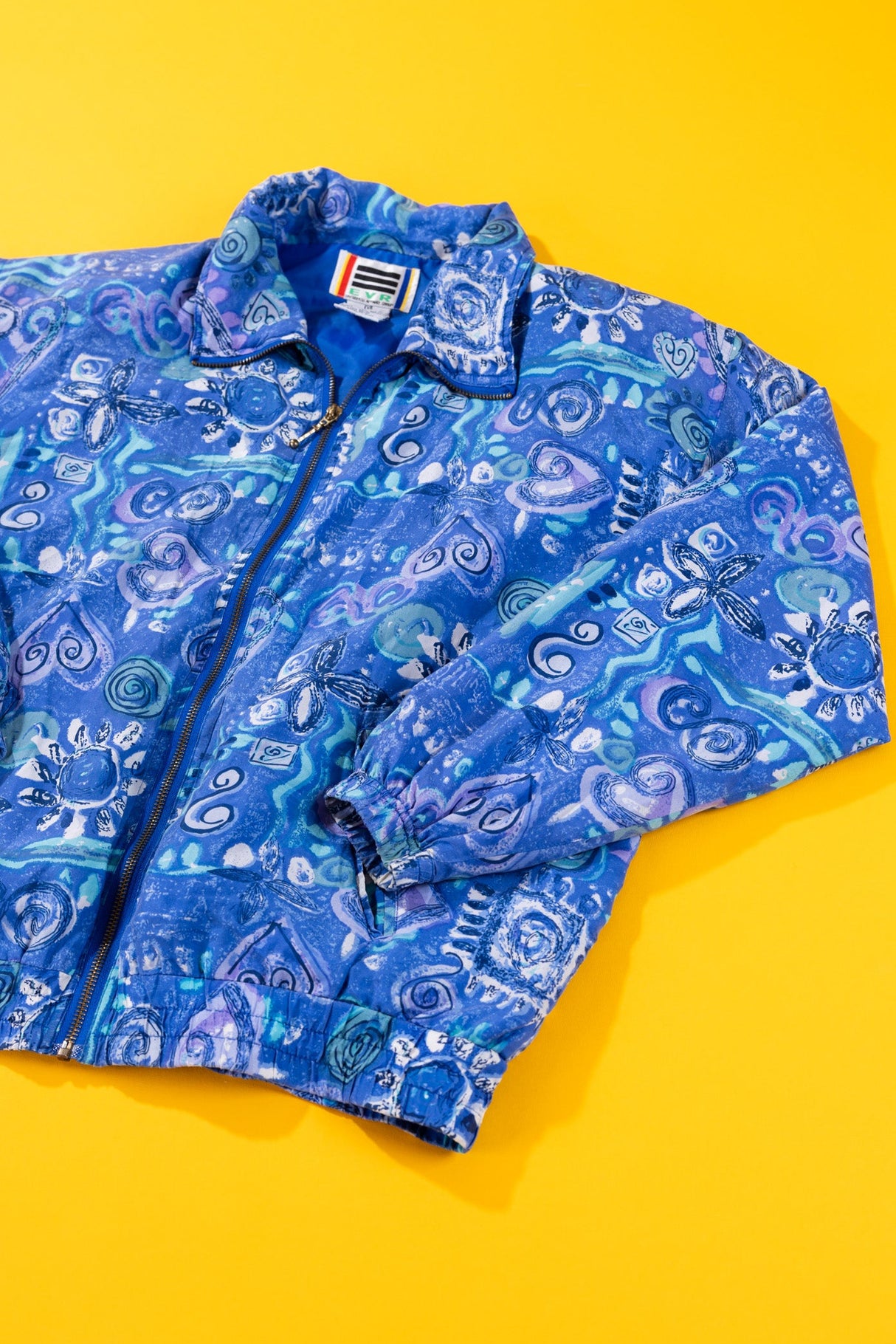 Vintage 80s EVR Silk Jacket