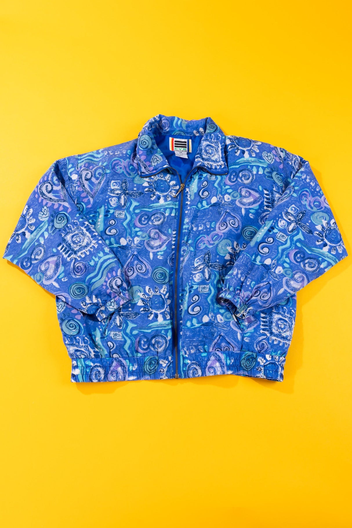 Vintage 80s EVR Silk Jacket