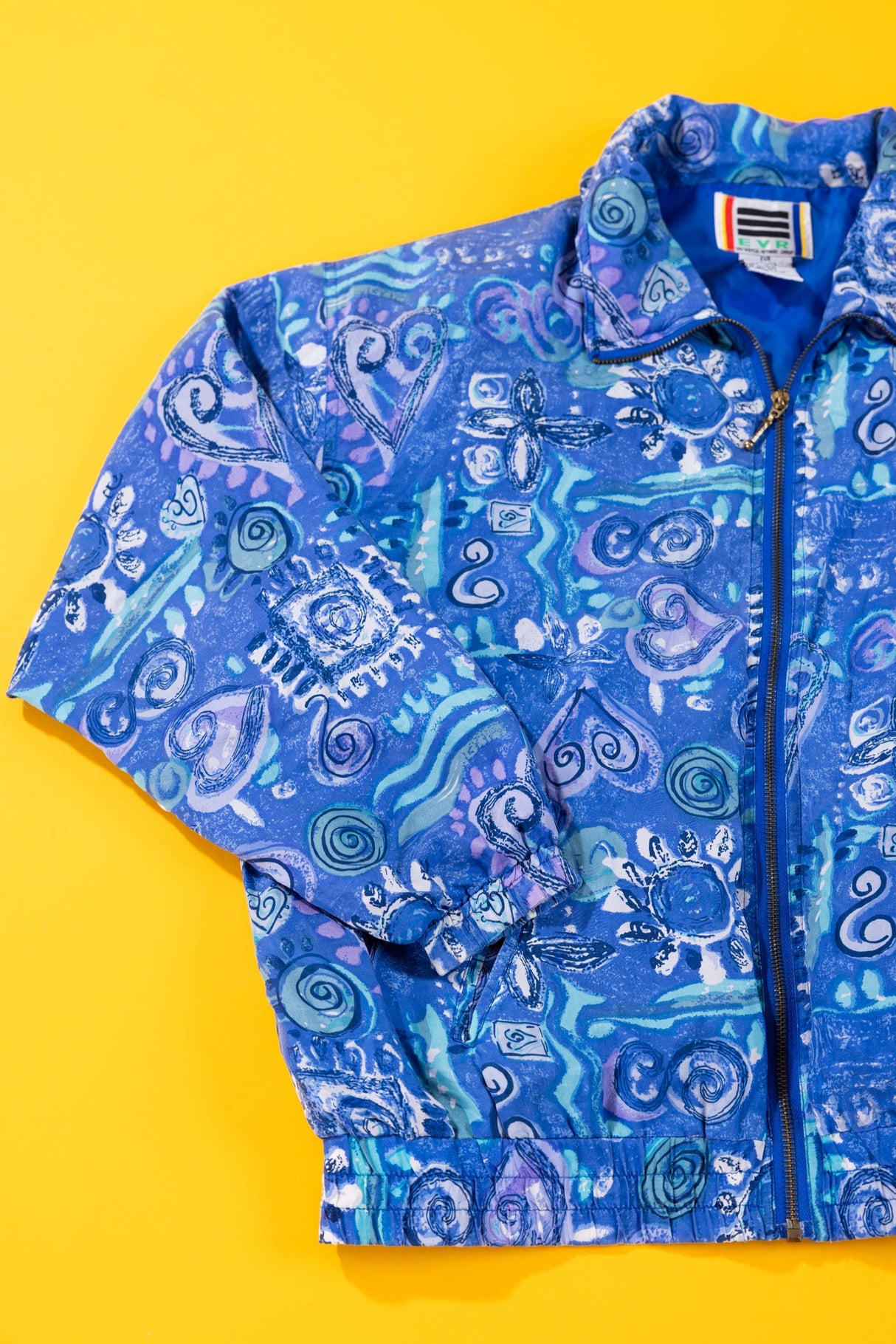 Vintage 80s EVR Silk Jacket