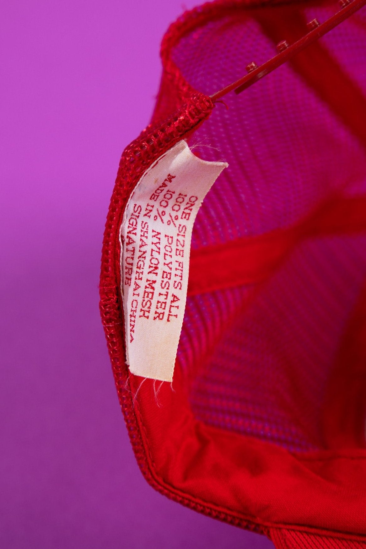 Vintage 80s Cherry Coke Outrageous Trucker Hat