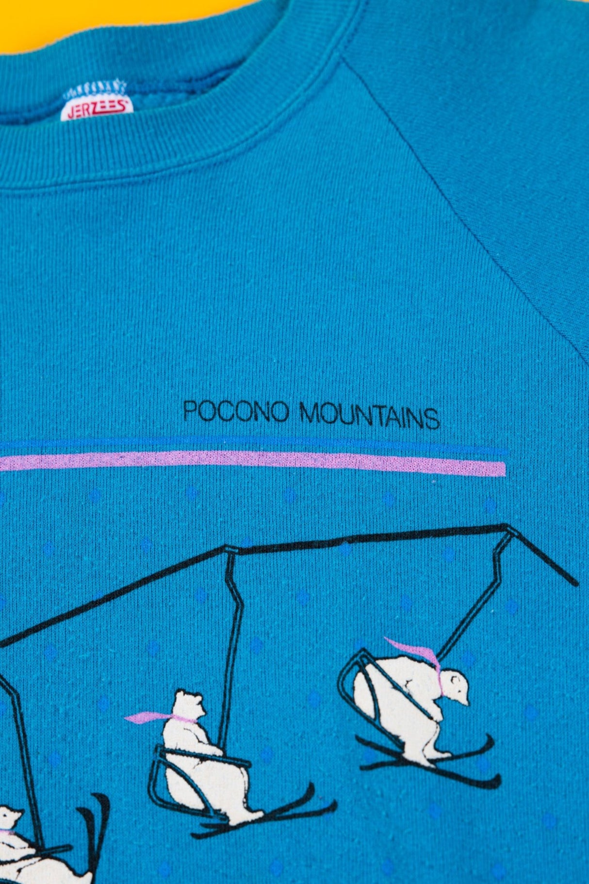 Vintage 80s Pocono Mountain Ski Bears Crewneck