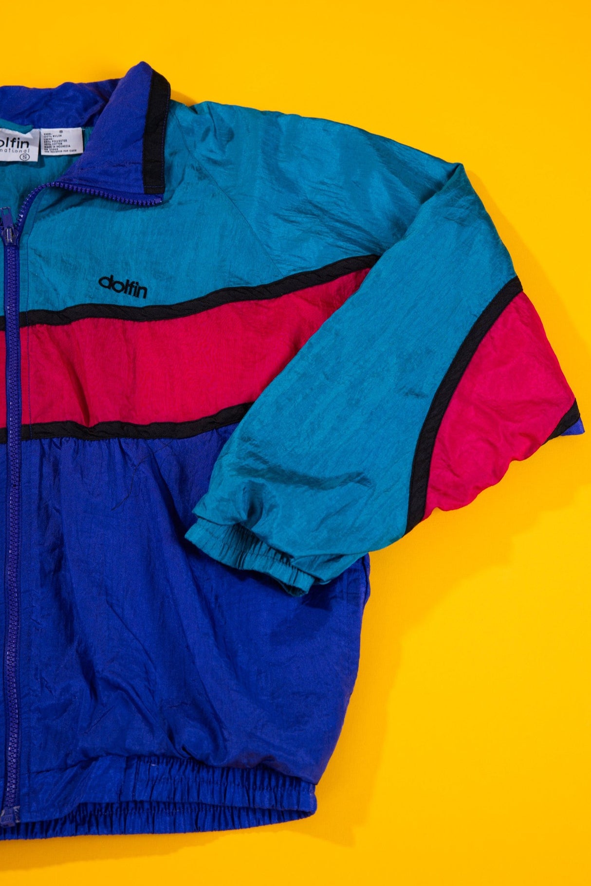 Vintage 90s Dolfin International Windbreaker Jacket