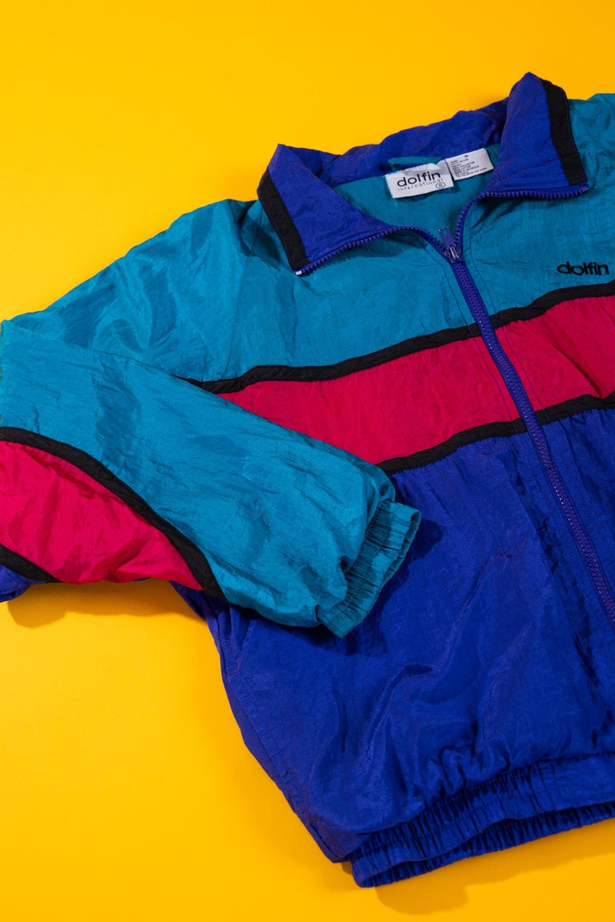 Vintage 90s Dolfin International Windbreaker Jacket