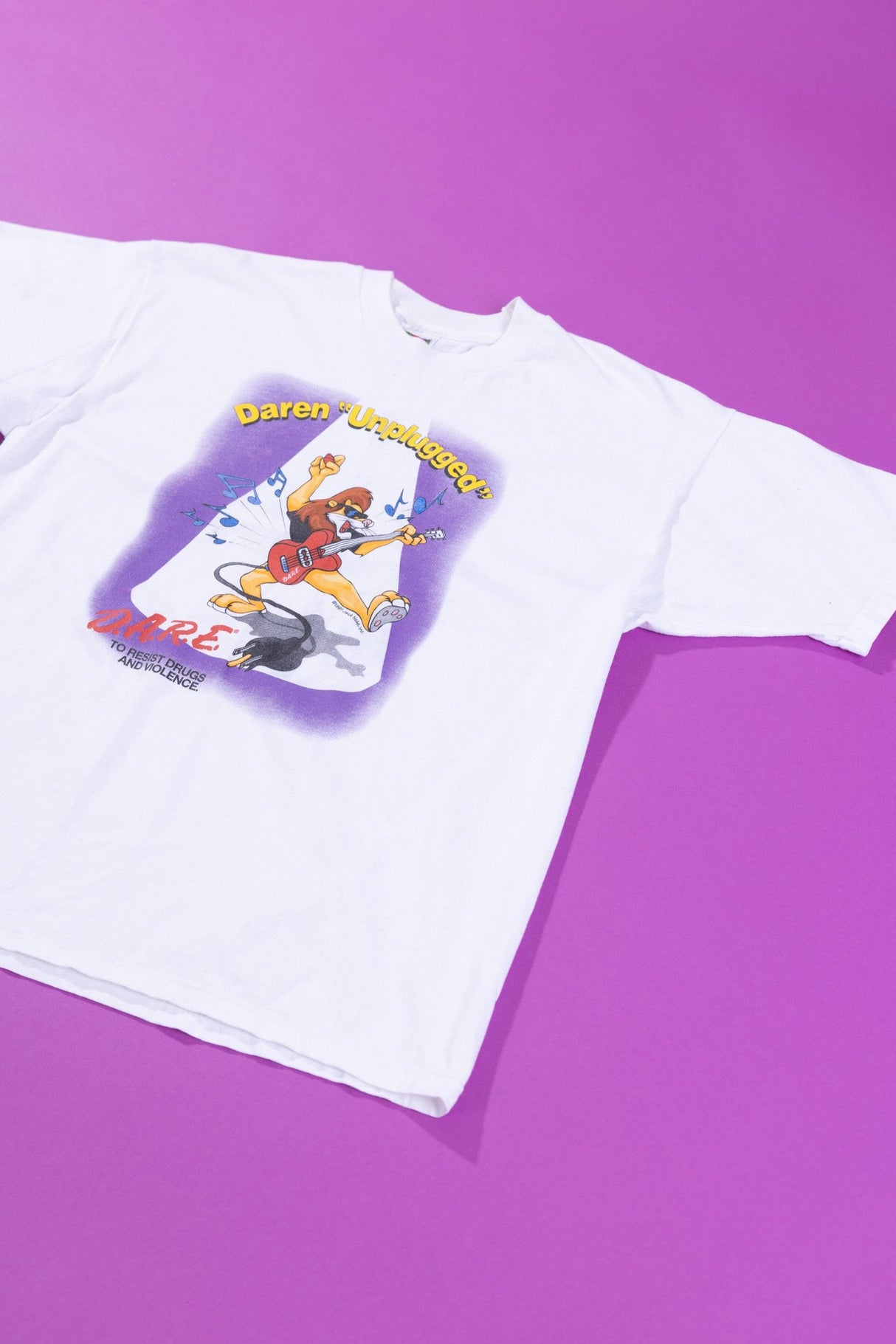 Vintage 1997 DARE Daren Unplugged T-shirt