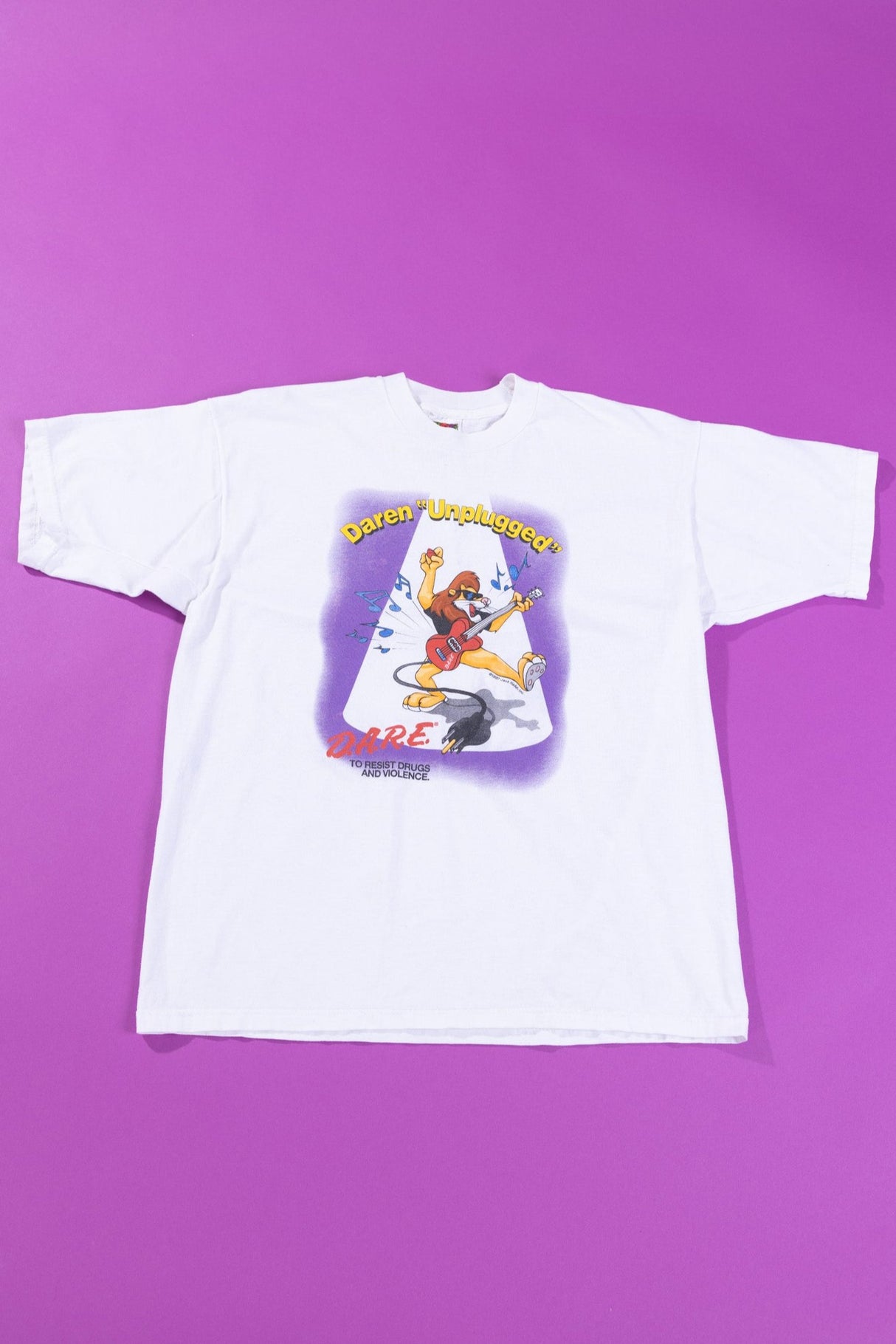 Vintage 1997 DARE Daren Unplugged T-shirt