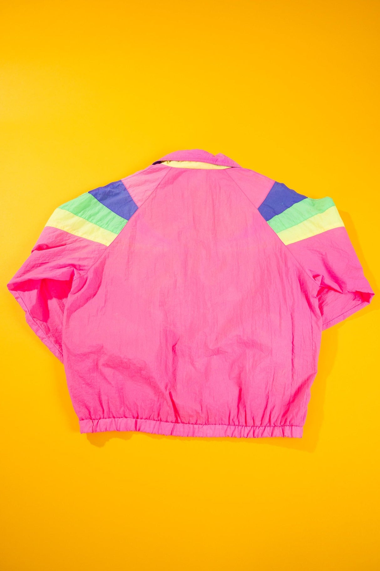 Vintage 80s Sergio Valente Neon Windbreaker
