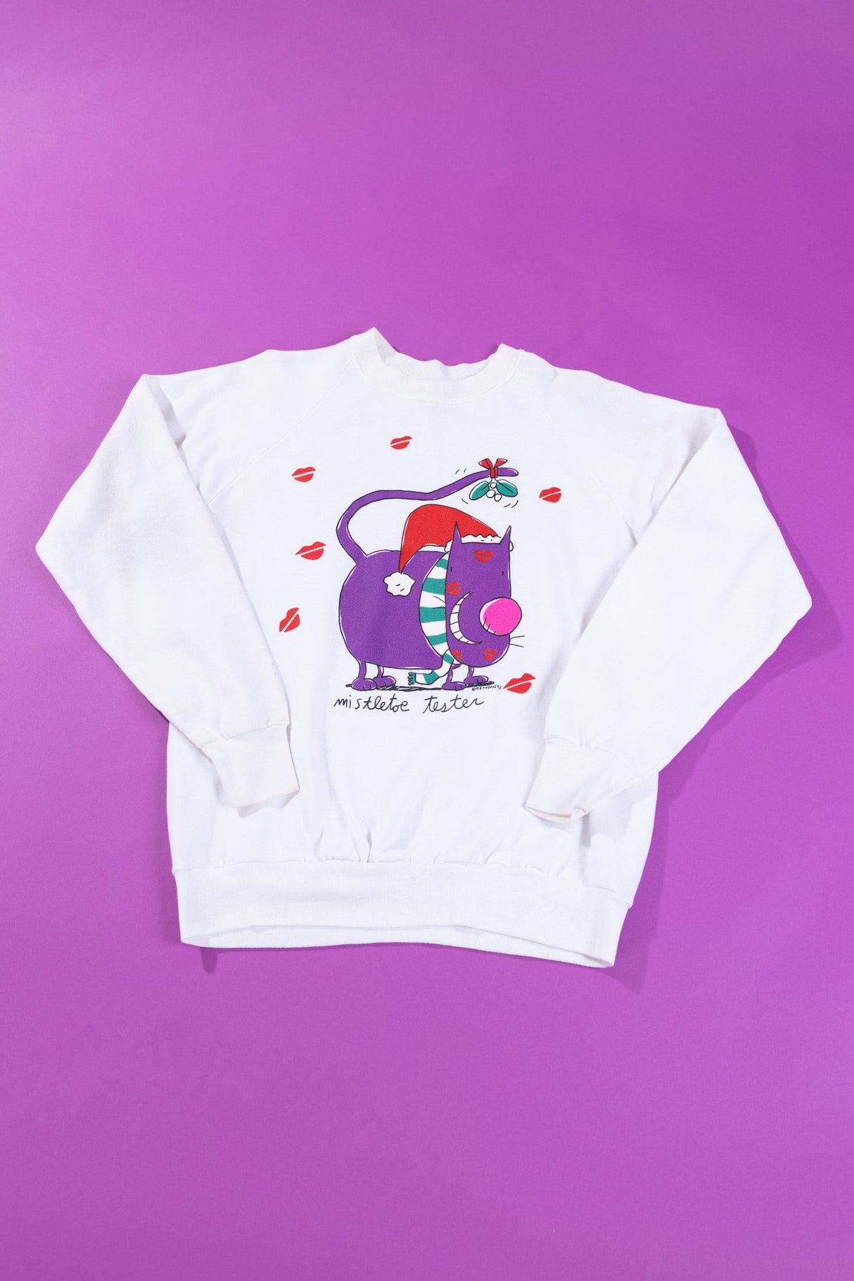 Vintage 1993 Mistletoe Tester Crewneck