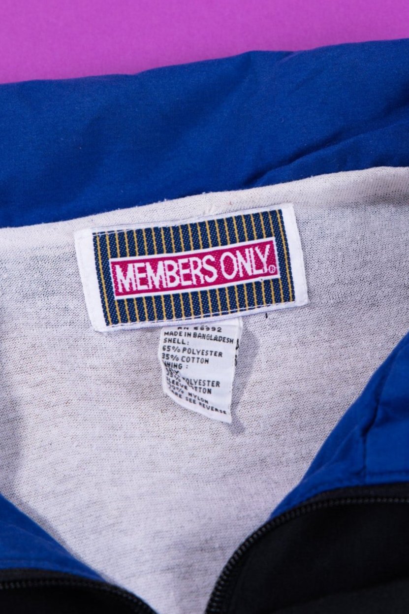 Vintage 90s Members Only Windbreaker Jacket
