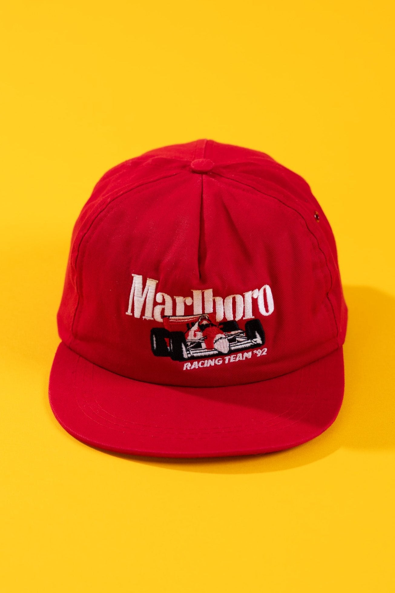 Vintage 1992 Marlboro Racing Snapback Hat