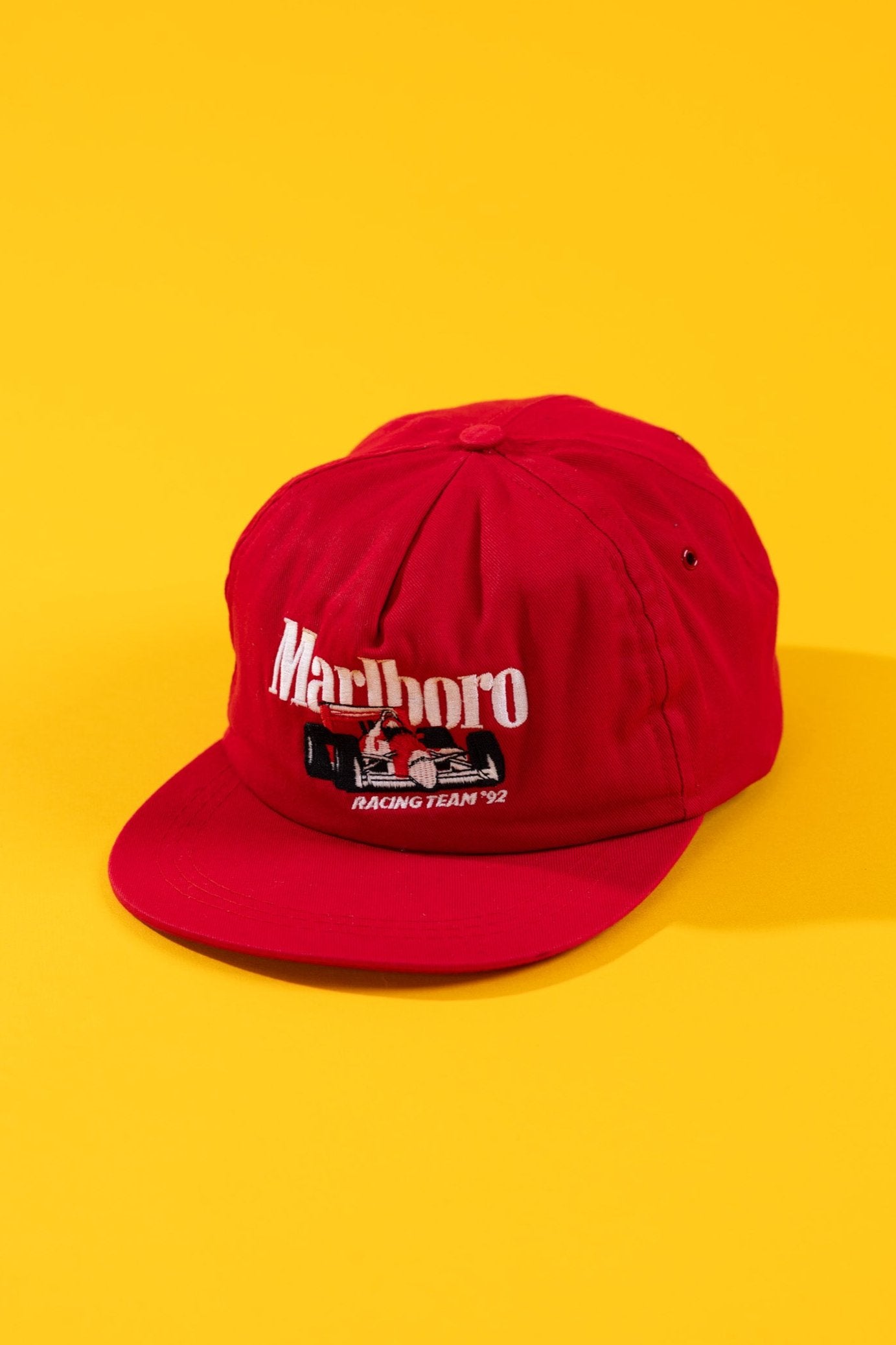 Vintage 1992 Marlboro Racing Snapback Hat