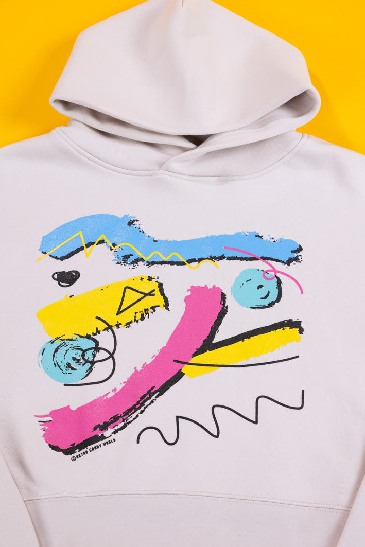 RCW Chaos 1 Cropped Hoodie (Bone)