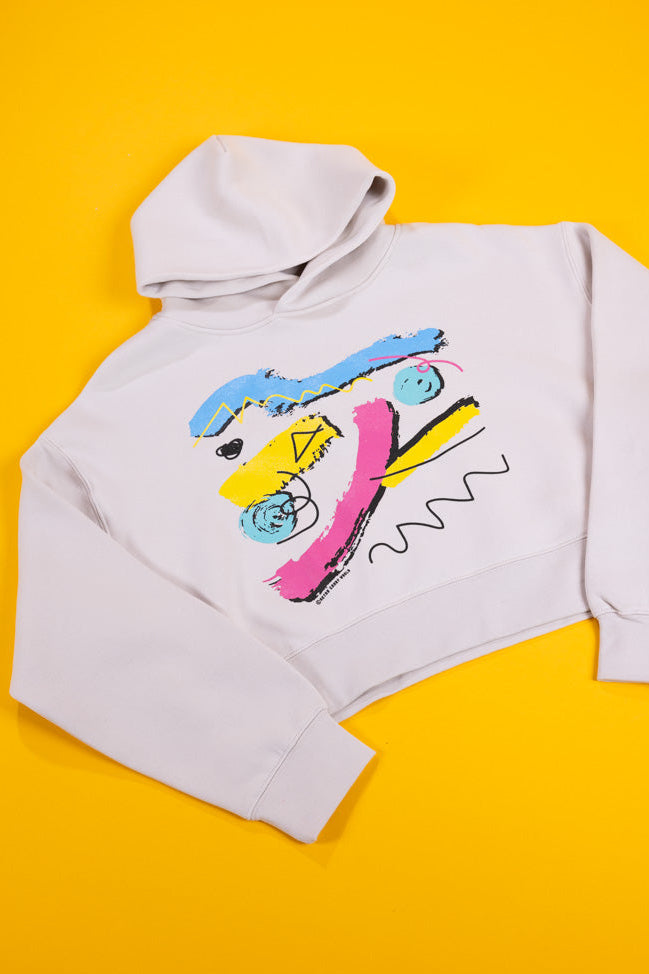 RCW Chaos 1 Cropped Hoodie (Bone)