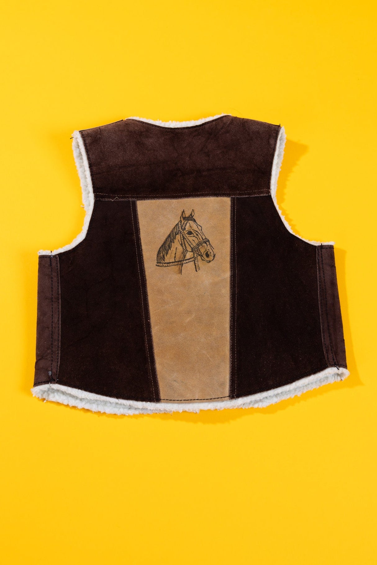 Vintage Western Horse Vest (Kids - 10)