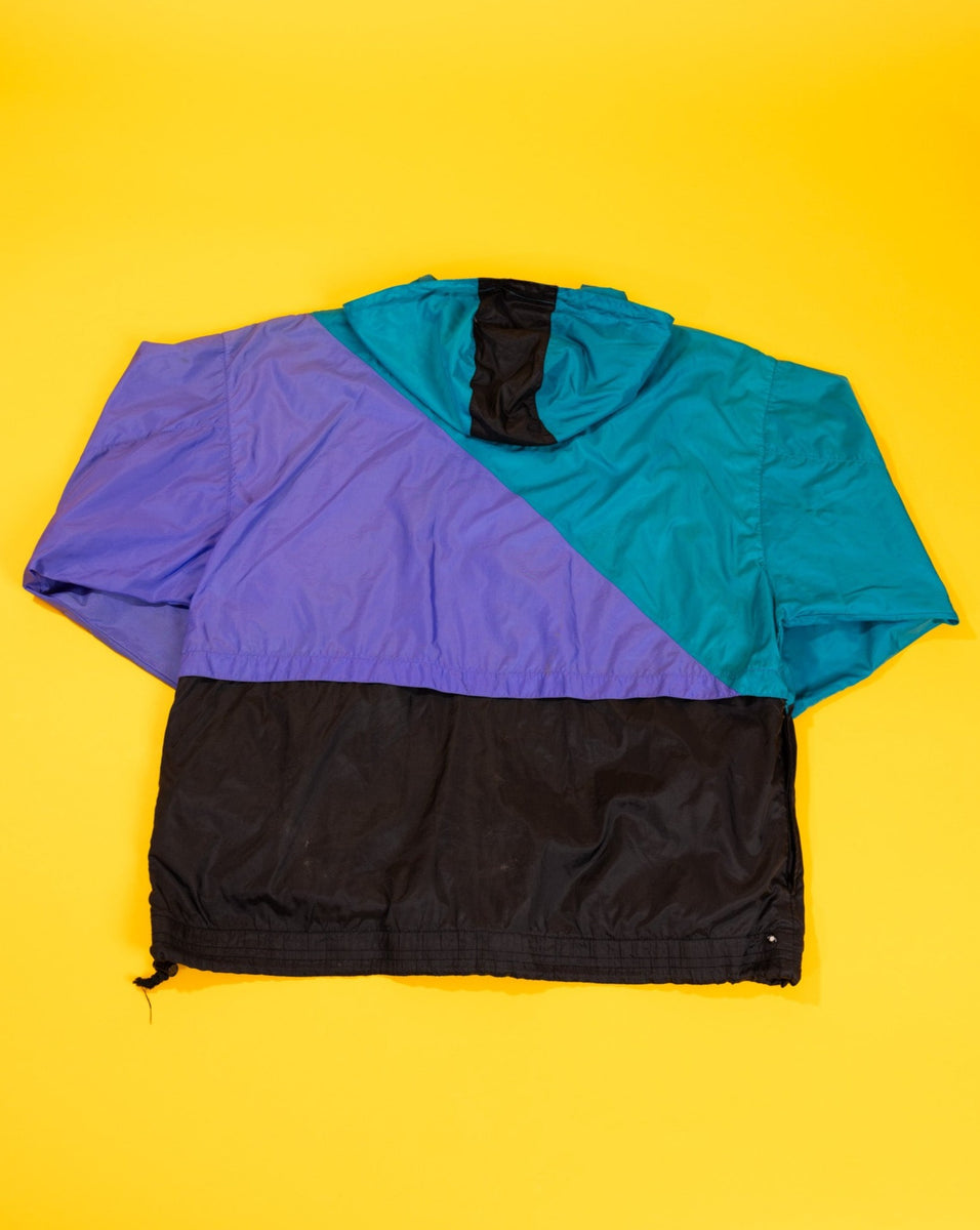 Vintage 80/90s Nike Quarter Zip Windbreaker Jacket Retro Candy World