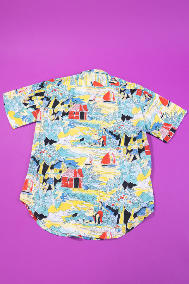 Vintage 80s Creighton Button Up