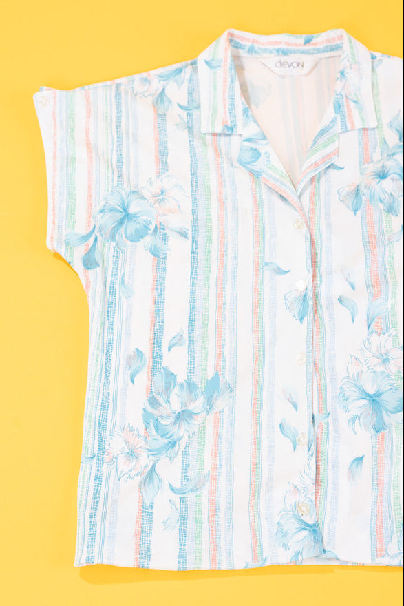 Vintage 70s Devon Button Up