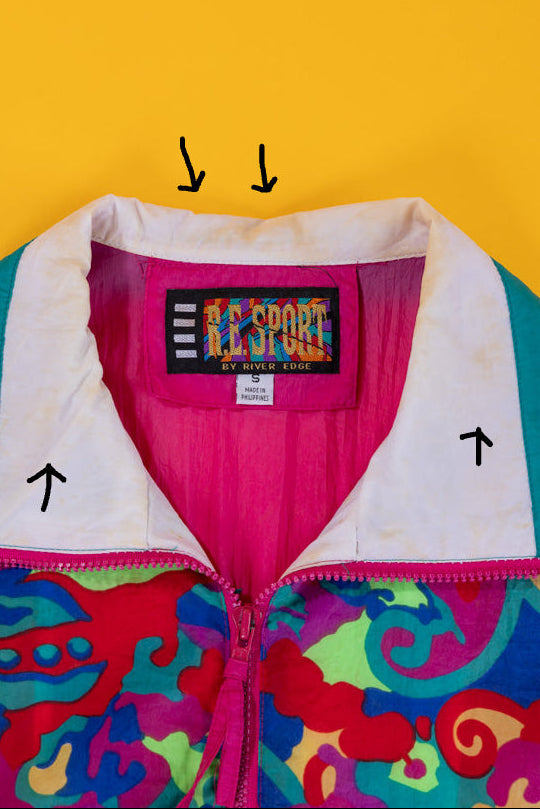 Vintage 80s R.E. Sport by River Edge Windbreaker