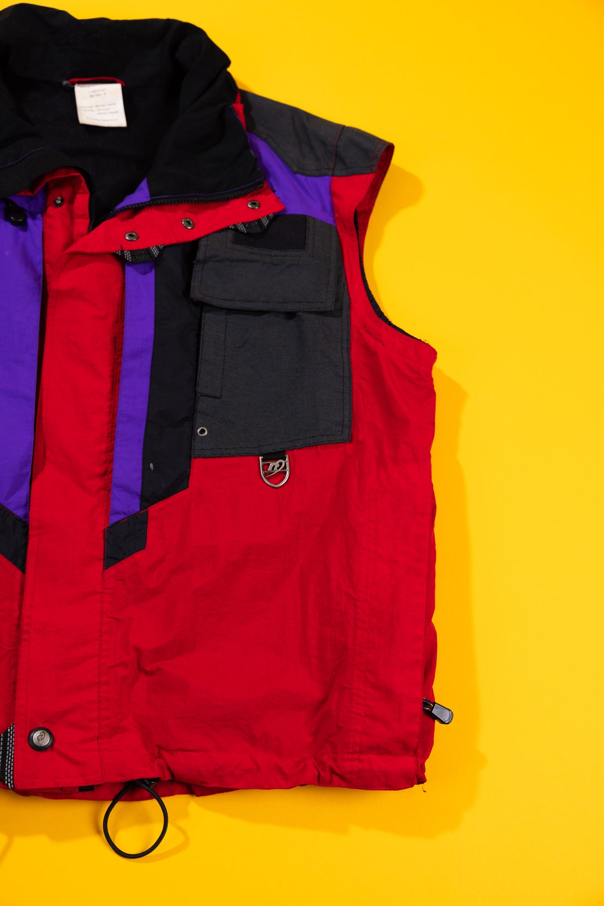 Vintage 90s Sunburst Ski School Vest