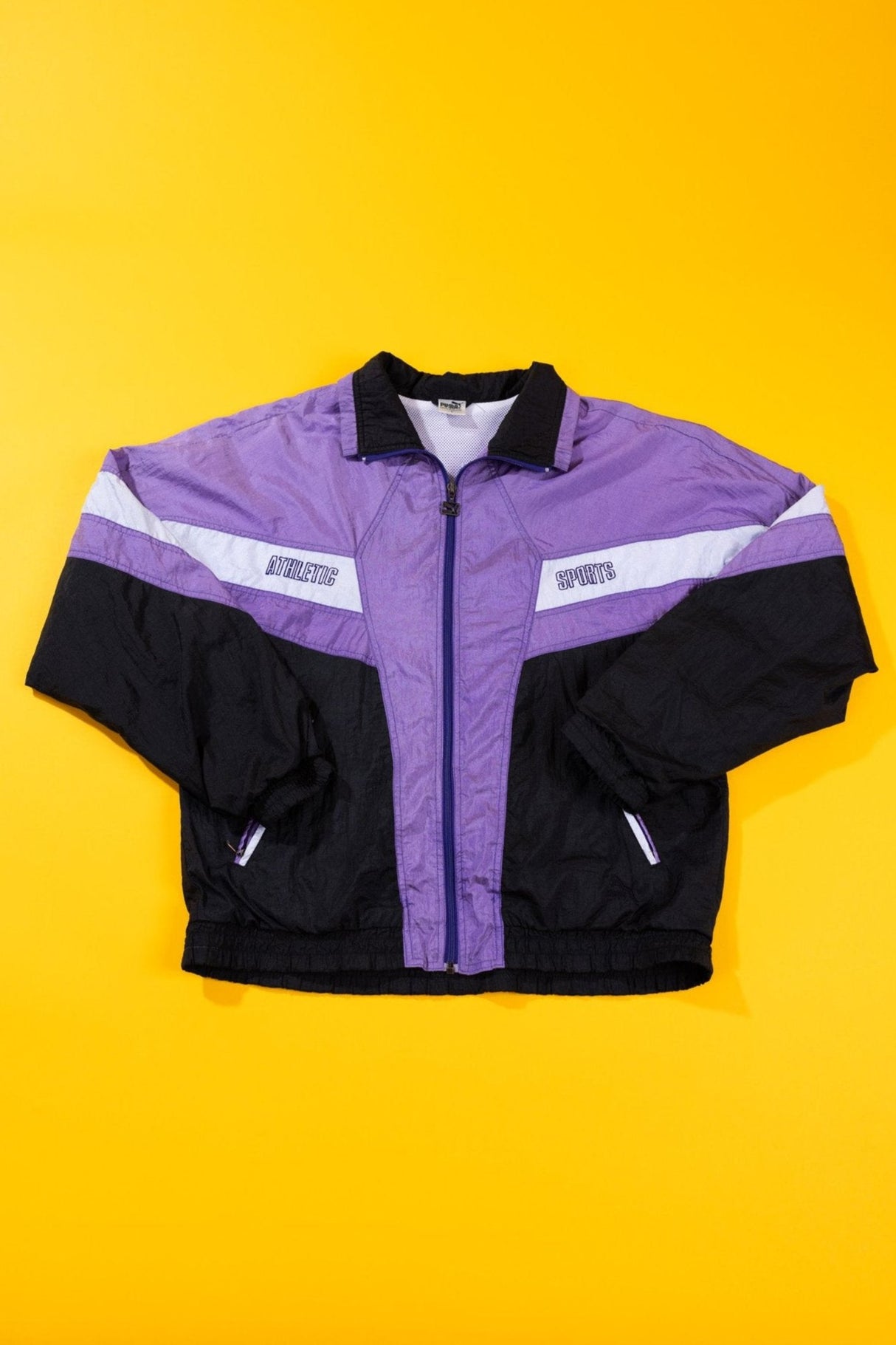 Vintage 90s Puma Athletic Sports Windbreaker