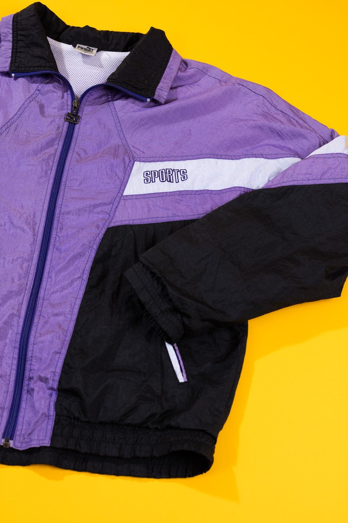 Vintage 90s Puma Athletic Sports Windbreaker