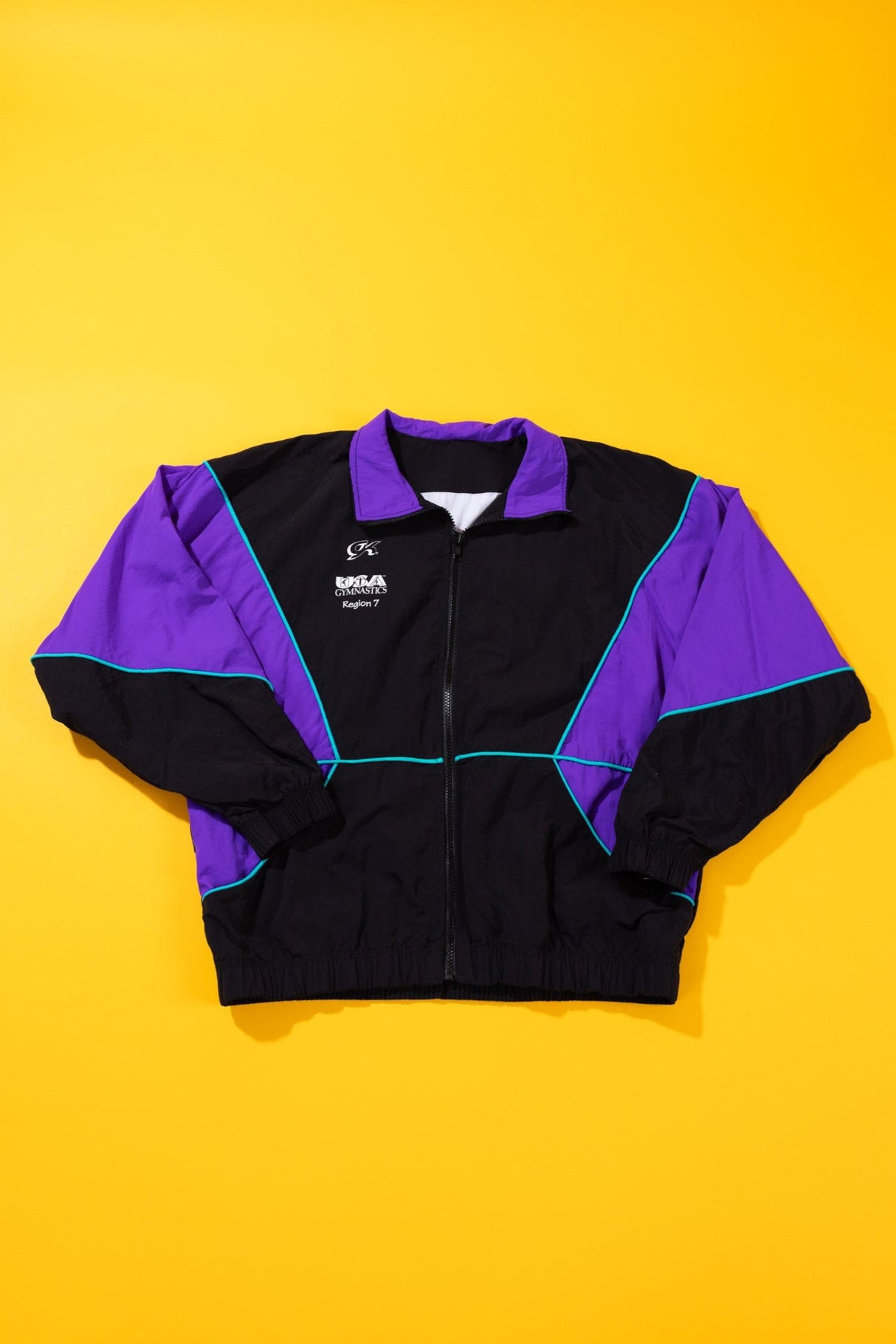 Vintage 1998 USA Junior Olympics Gymnastics Windbreaker