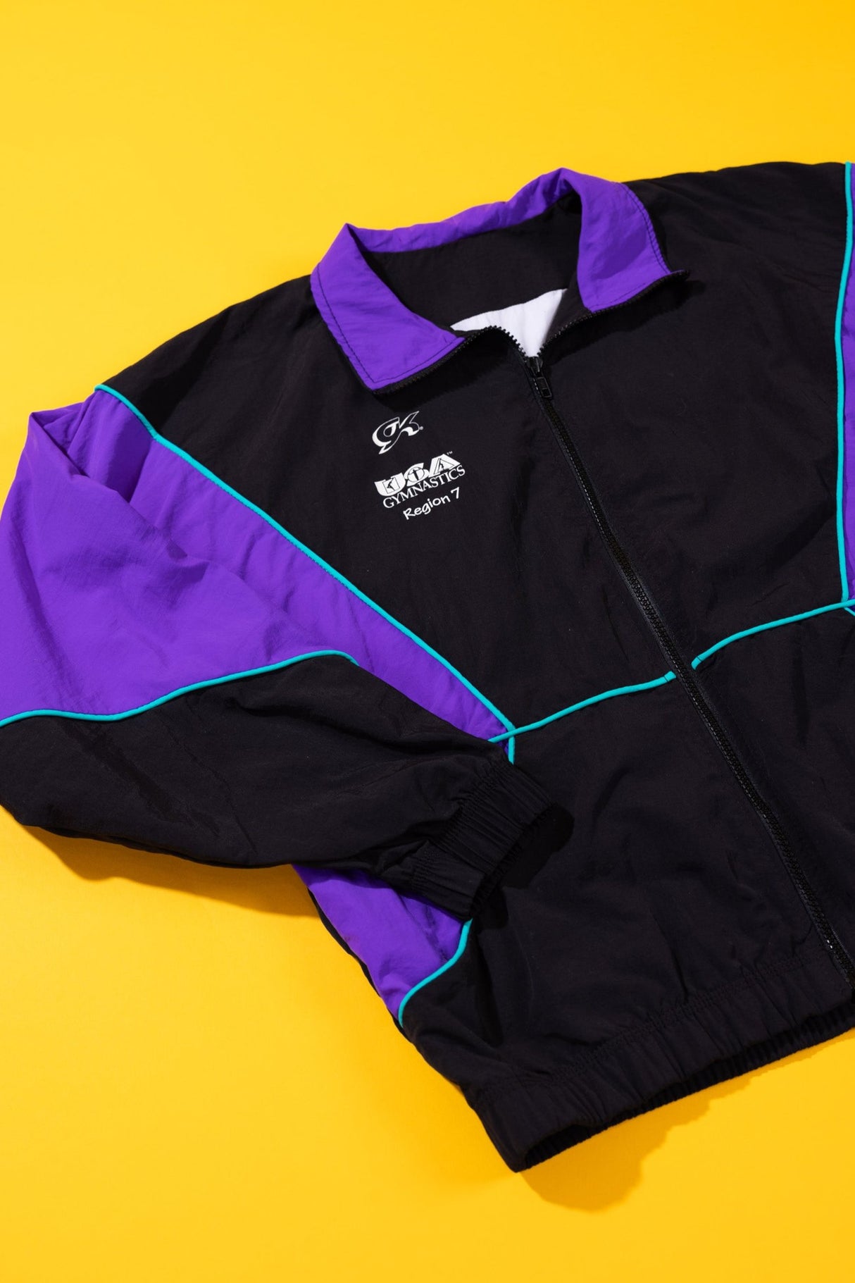 Vintage 1998 USA Junior Olympics Gymnastics Windbreaker