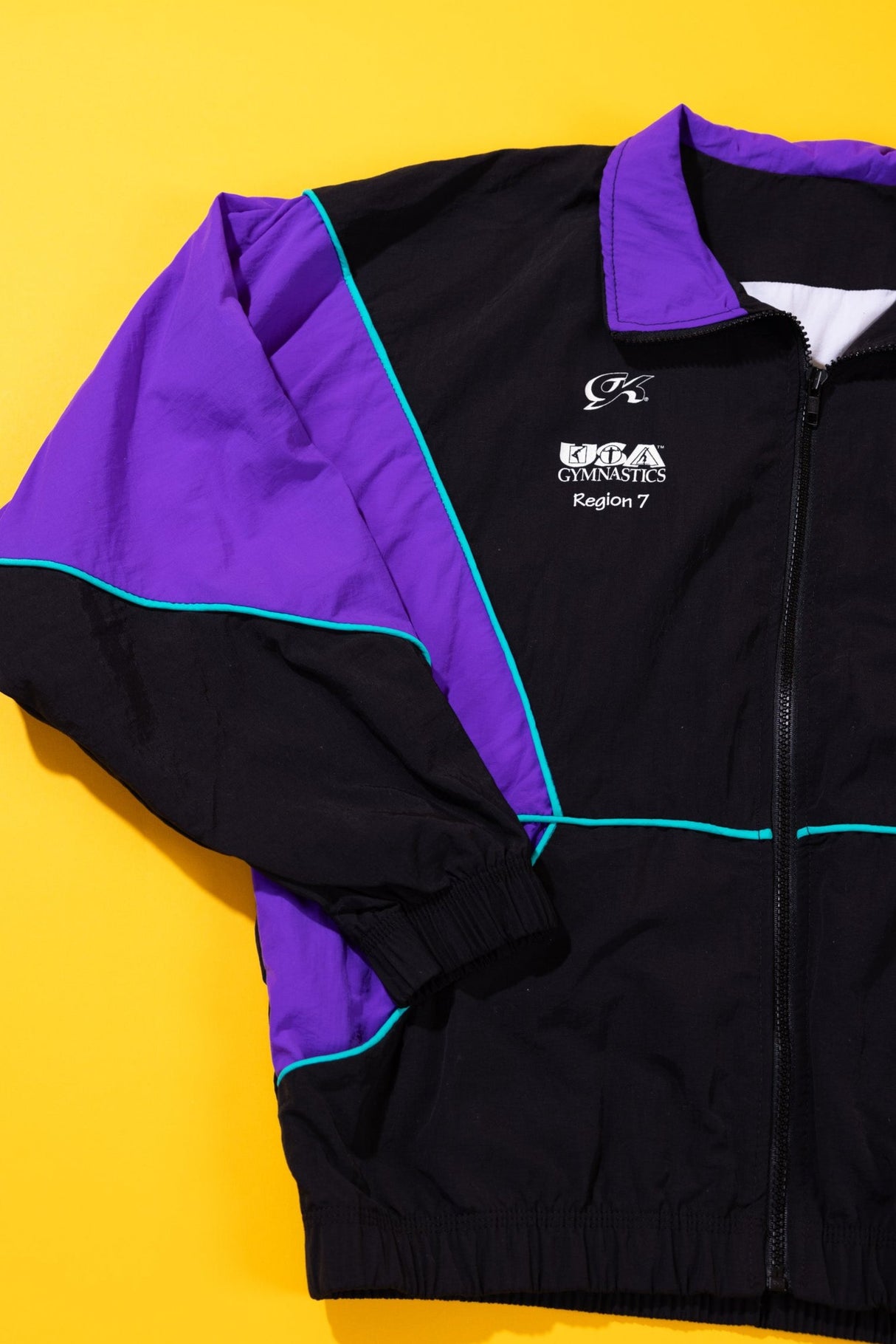 Vintage 1998 USA Junior Olympics Gymnastics Windbreaker